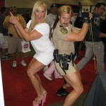 Alexis Golden and Jack Lawrence as Reno 911 Cop
