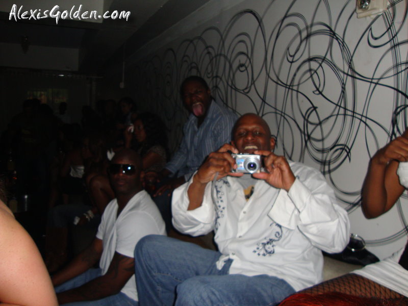 Prince Taking a Photo Jody Breeze with His Tounge Out